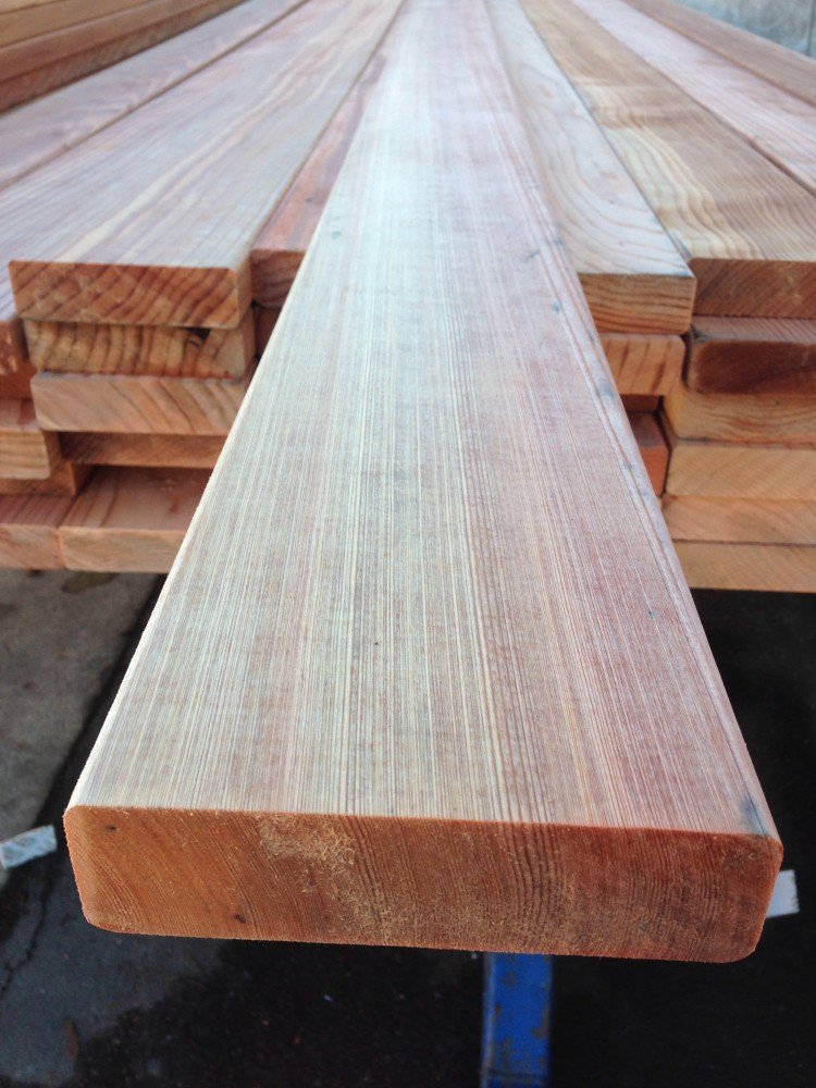 Surfaced Green Redwood Material The Lumber Baron Redwood Lumber