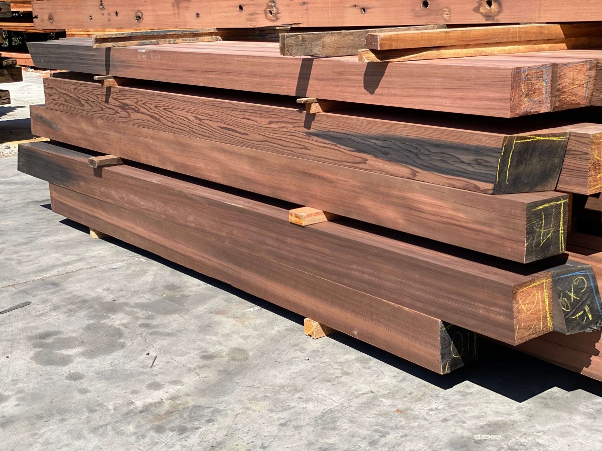 Milled Reclaimed Redwood Lumber The Lumber Baron Redwood Lumber Western Red Cedar Lumber